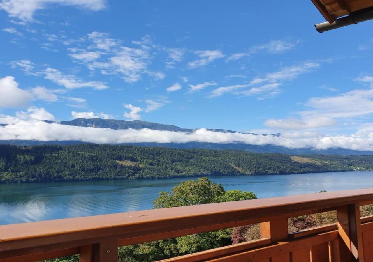 Haus Kraller-Urlaub Mit Seeblick Millstatt Eksteriør bilde