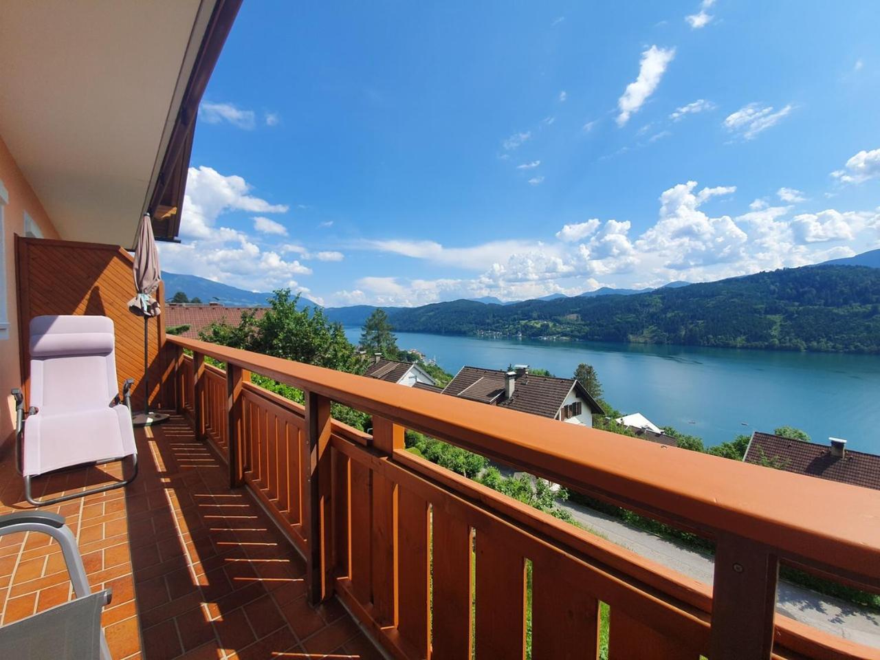 Haus Kraller-Urlaub Mit Seeblick Millstatt Eksteriør bilde
