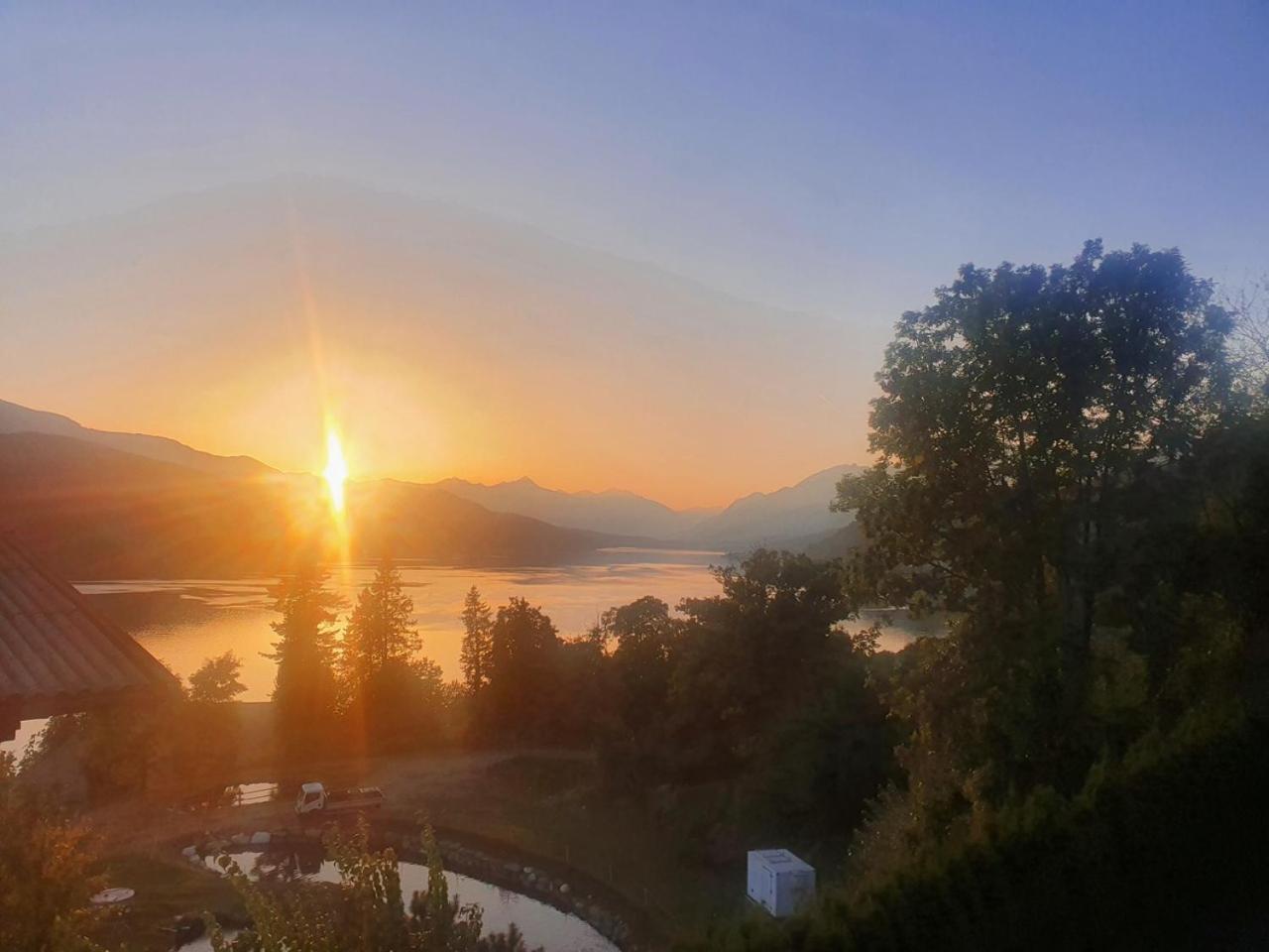 Haus Kraller-Urlaub Mit Seeblick Millstatt Eksteriør bilde