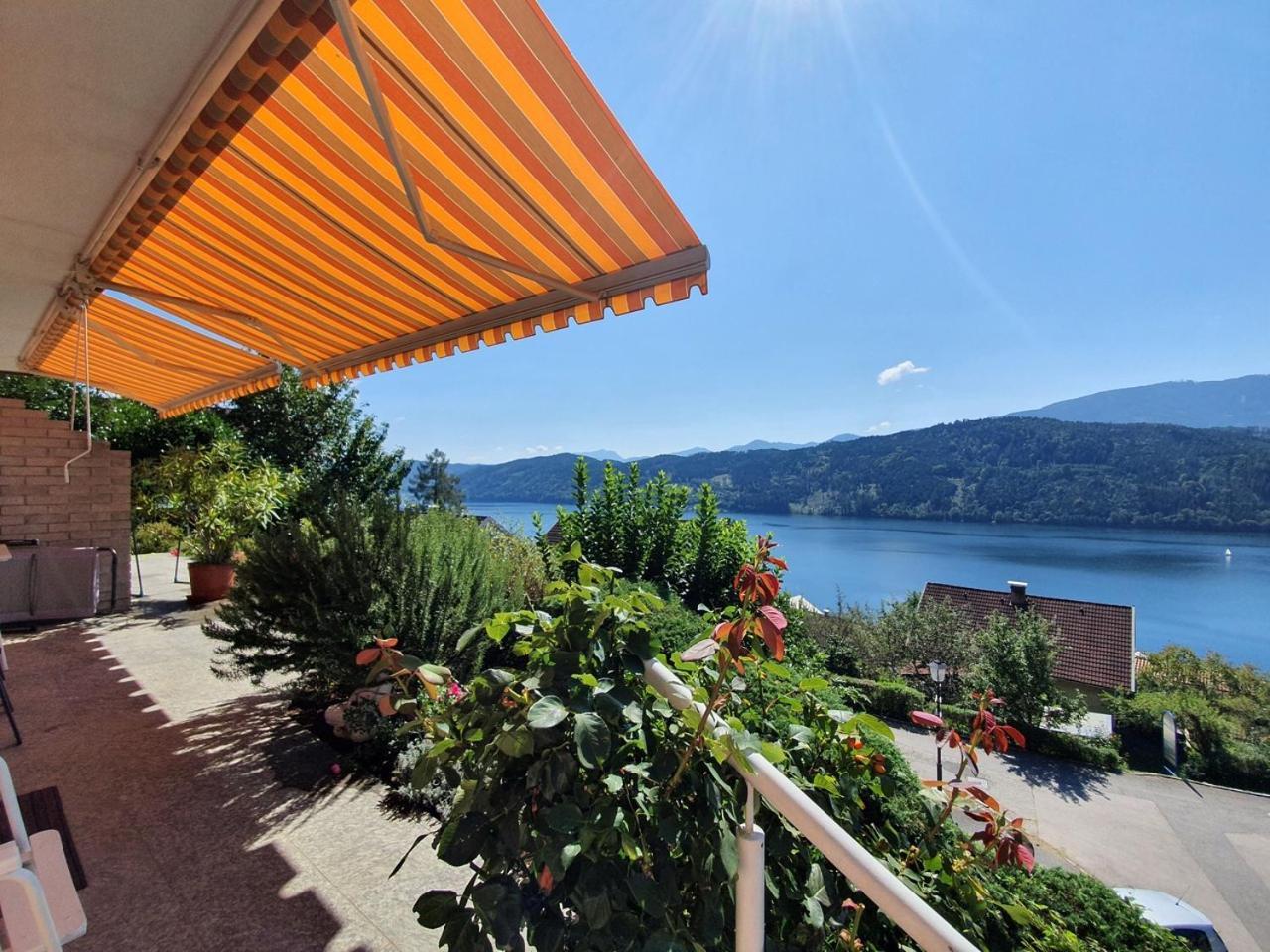 Haus Kraller-Urlaub Mit Seeblick Millstatt Eksteriør bilde