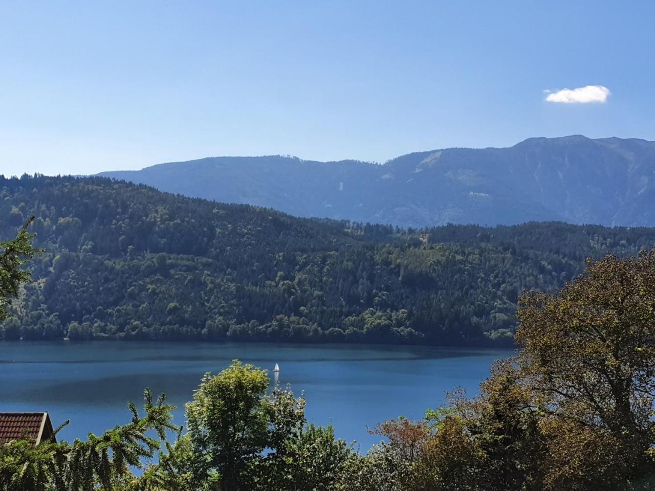 Haus Kraller-Urlaub Mit Seeblick Millstatt Eksteriør bilde