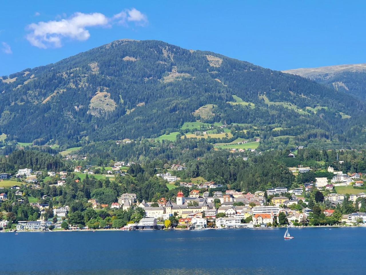 Haus Kraller-Urlaub Mit Seeblick Millstatt Eksteriør bilde